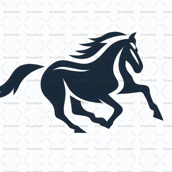 Galoppierendes Pferd